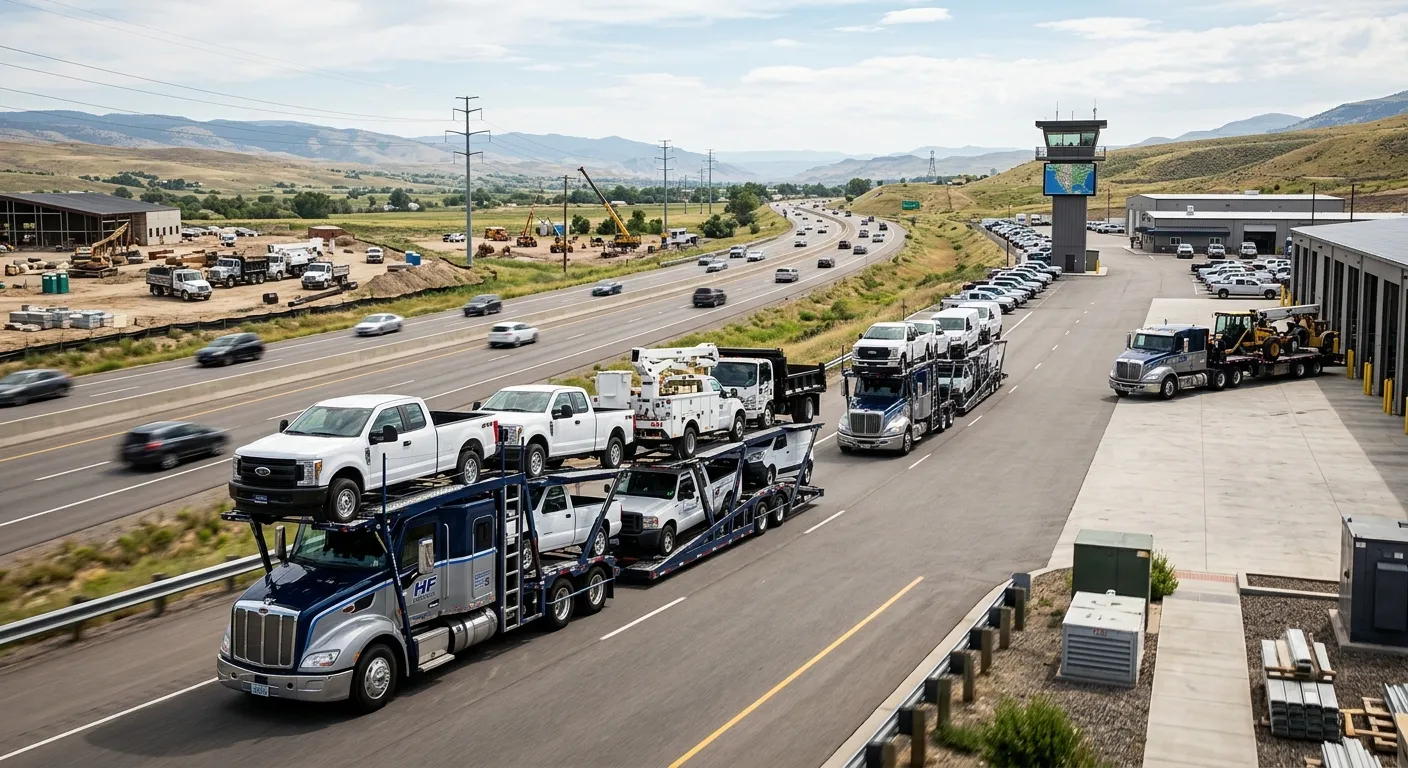 HF Logistics active operations network